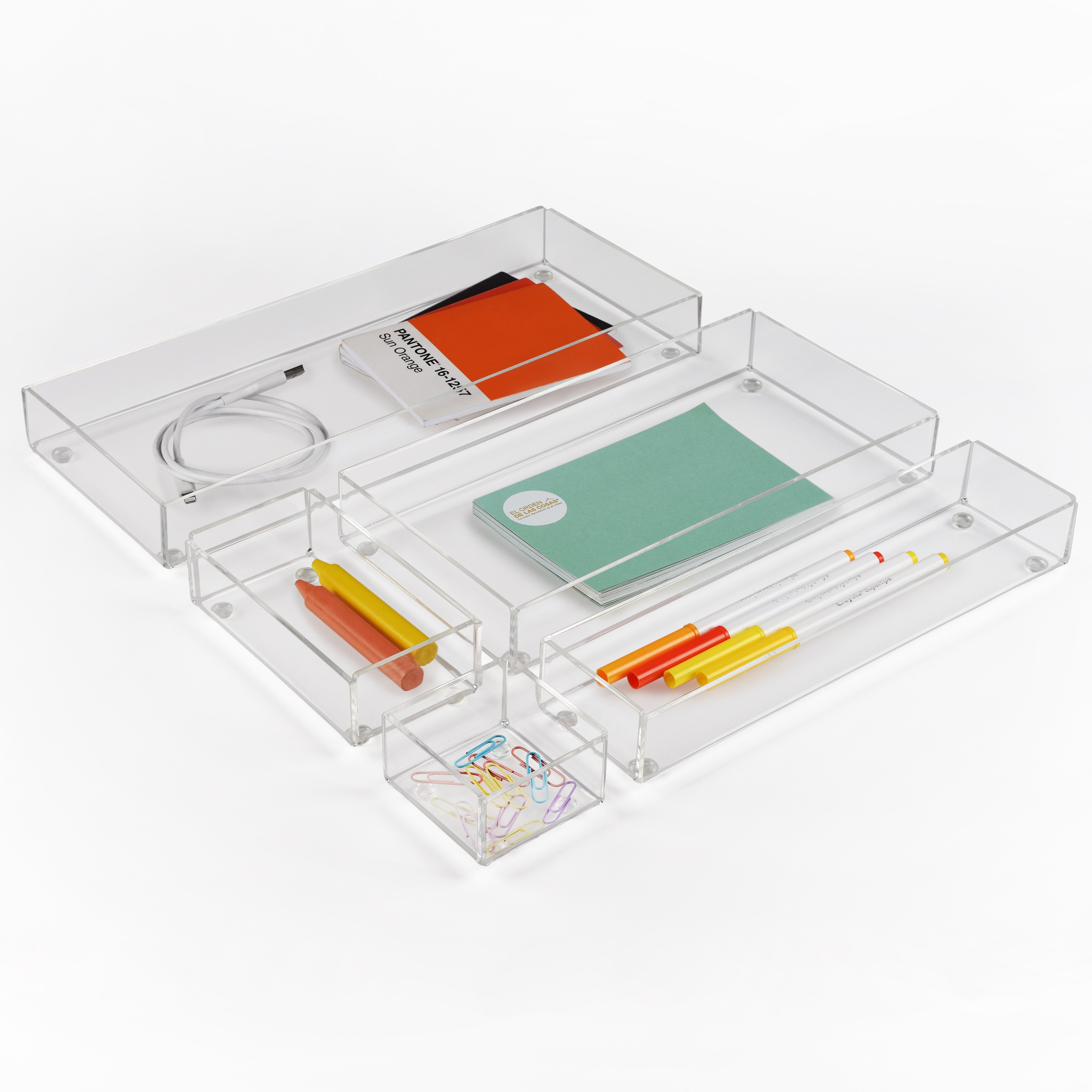 Organizador rectangular chico para cajón