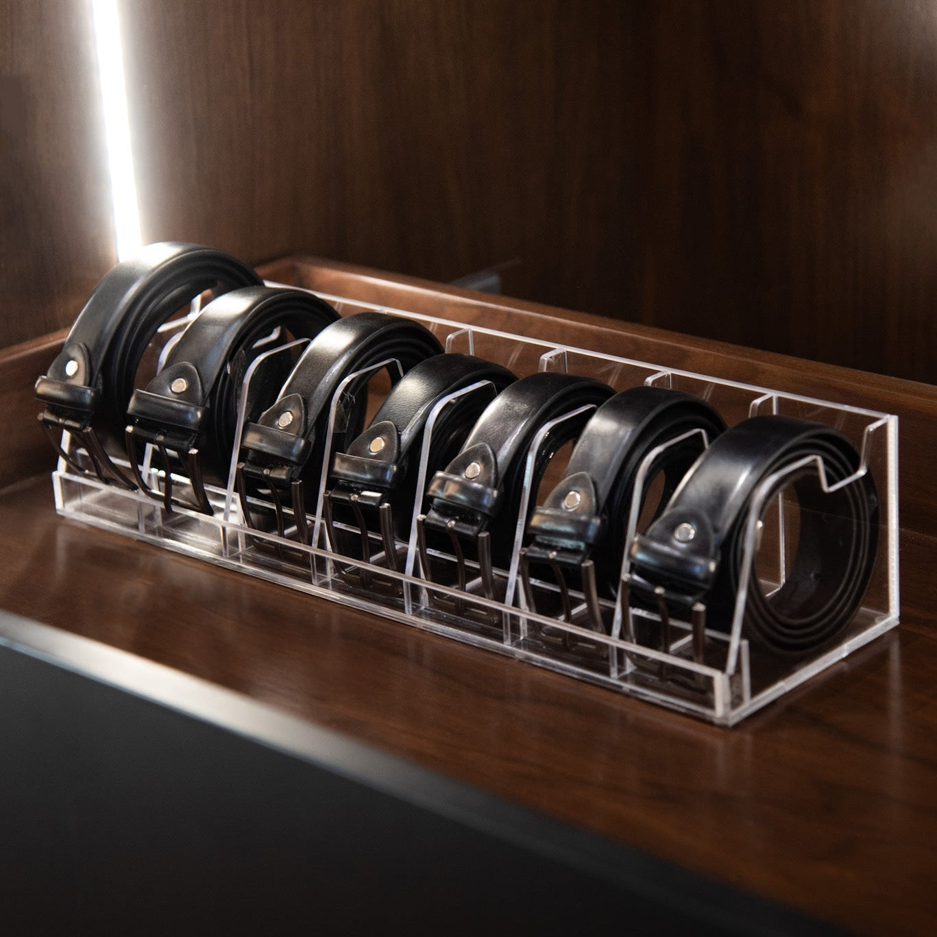 Organizador para cintos