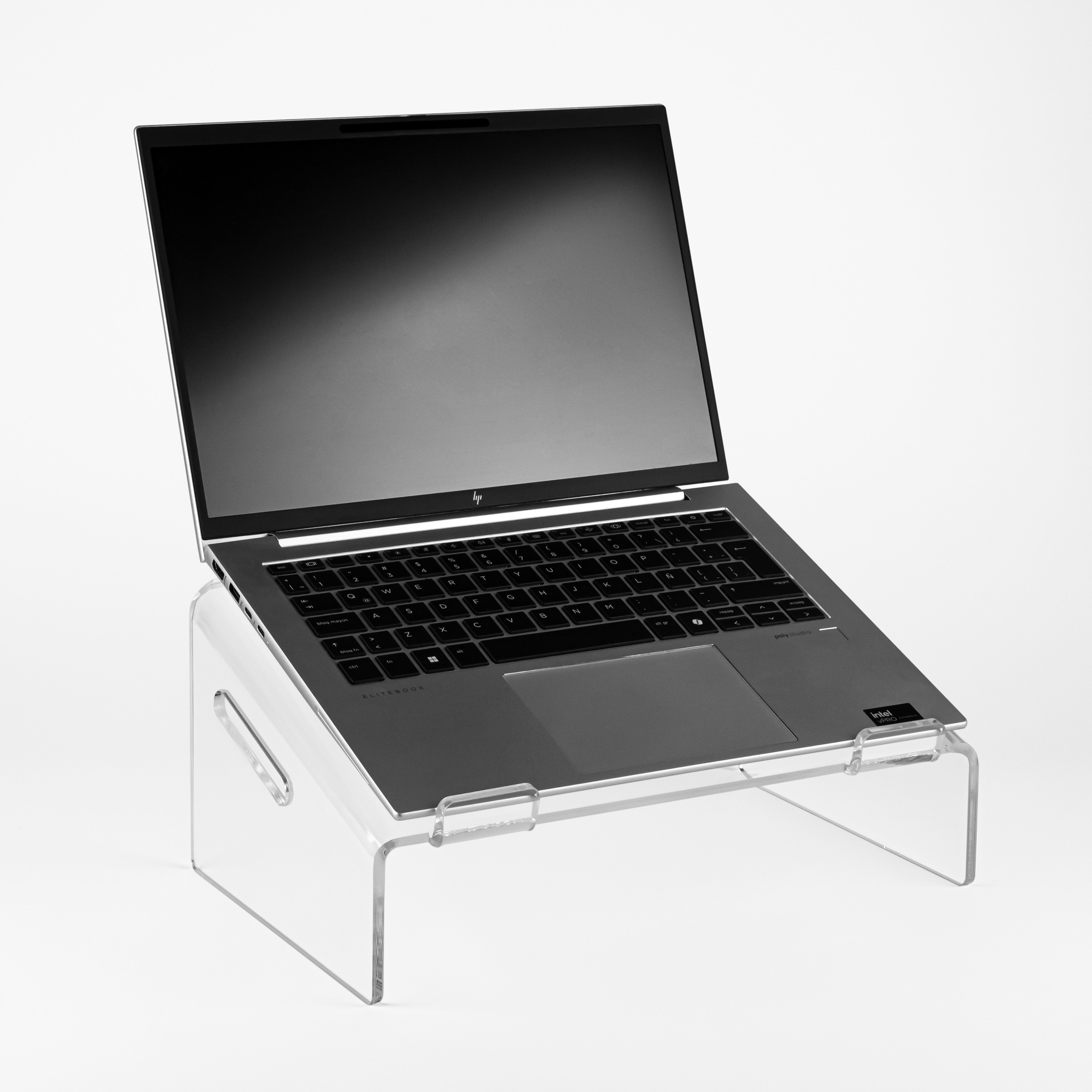 SOPORTE DE ACRÍLICO PARA LAPTOP