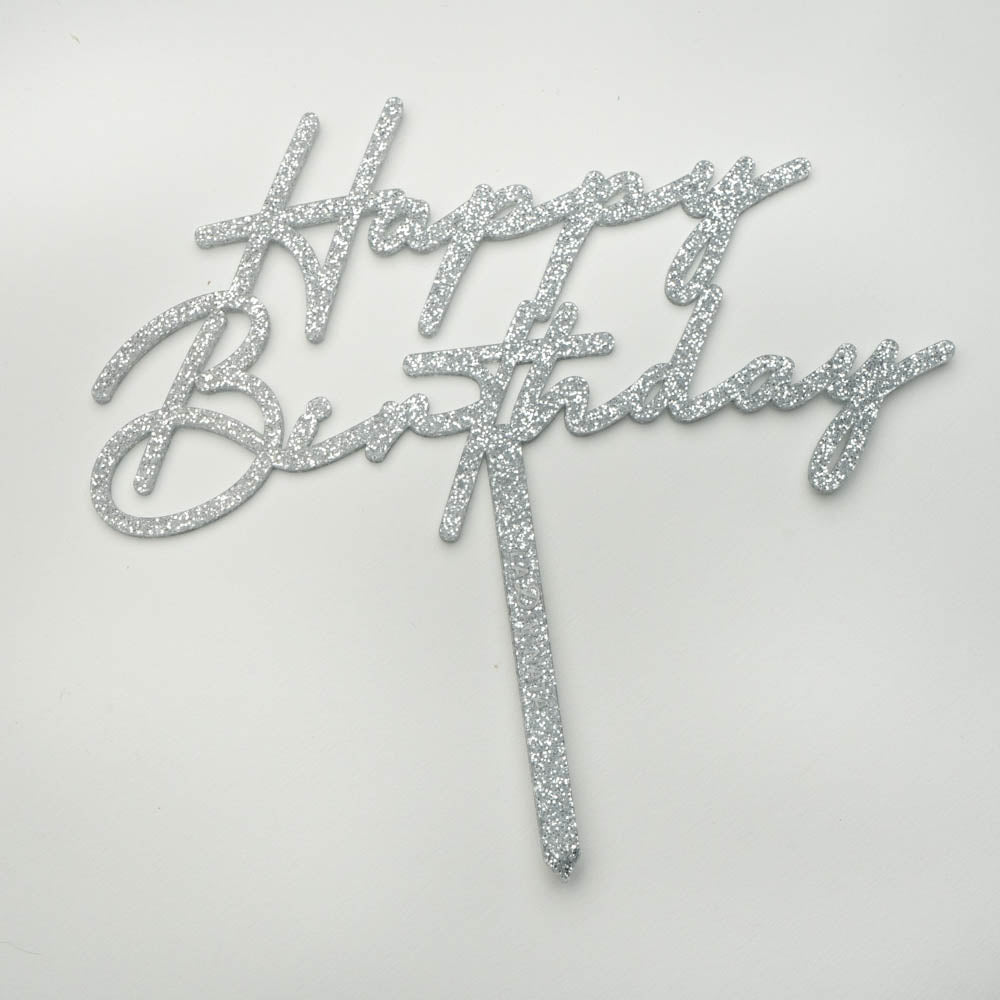 Letrero "Happy Birthday"