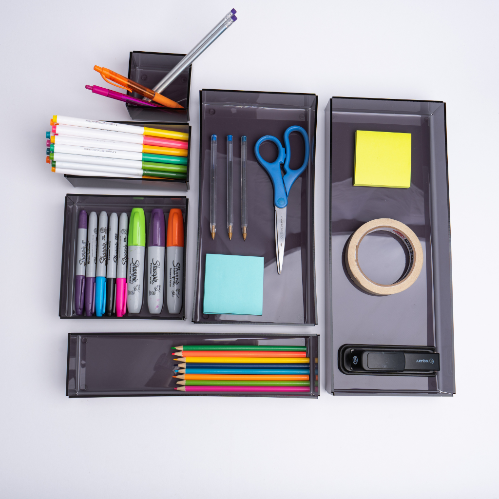 Organizador 3*12*2 para cajón - Humo