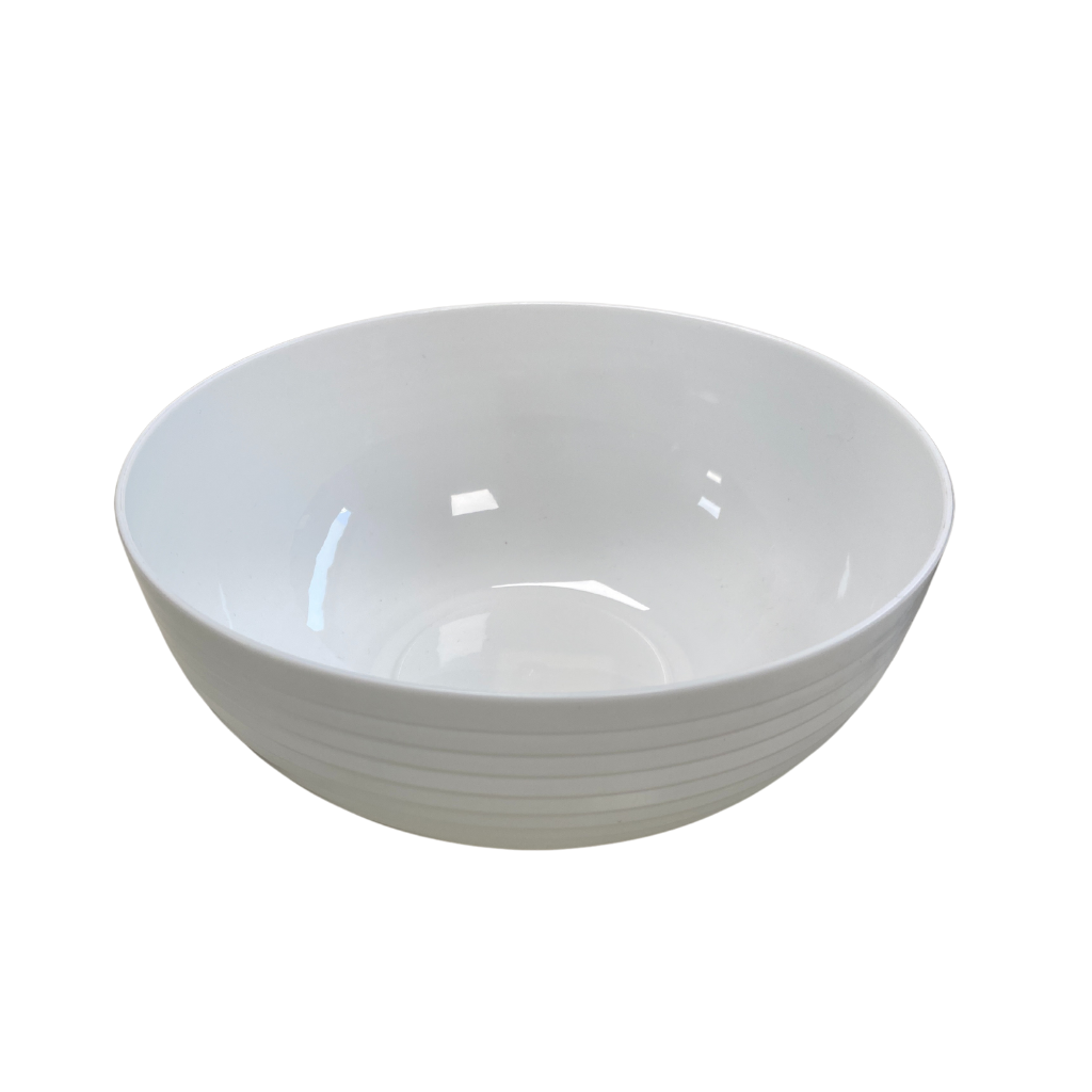 Plato redondo 22x9 –blanco