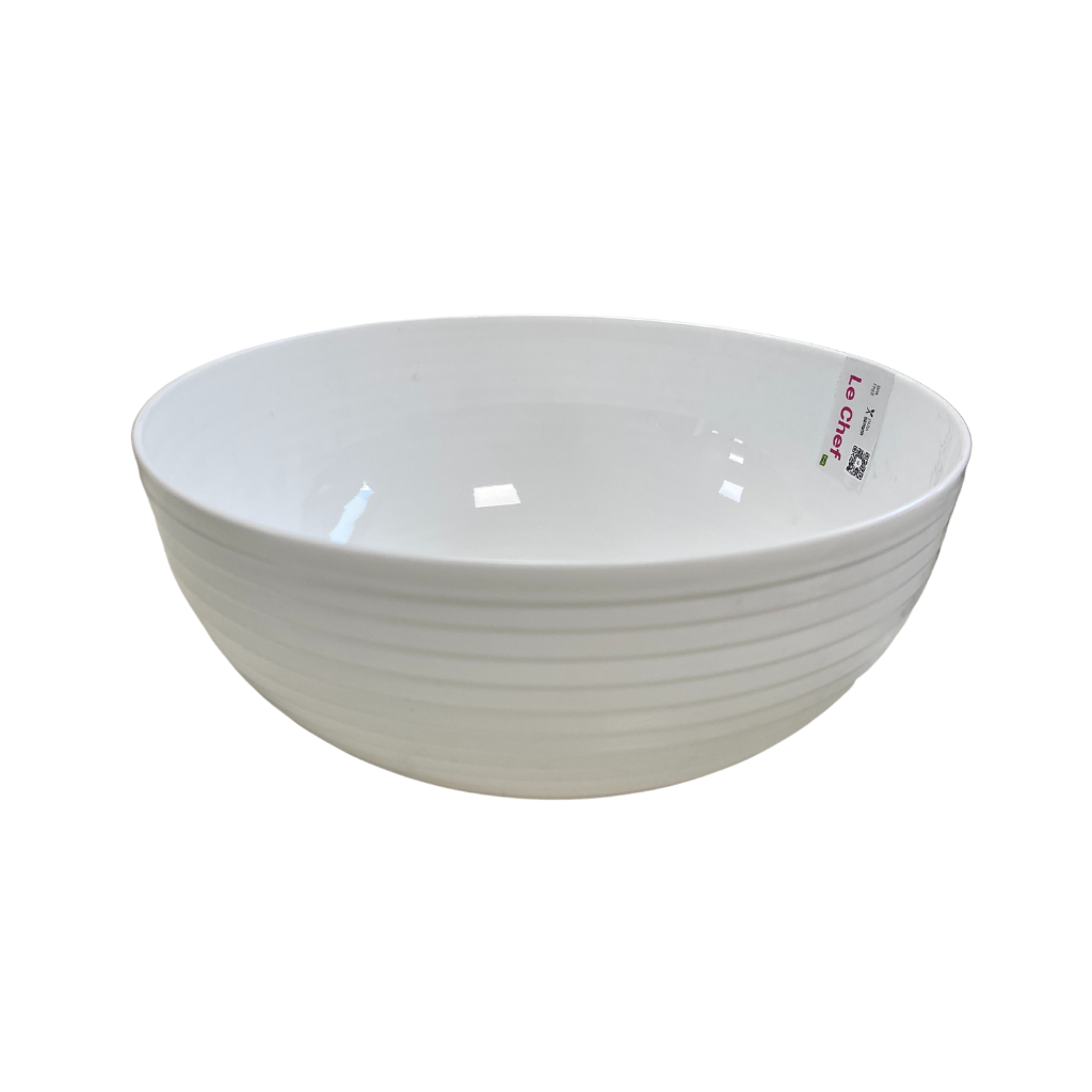 Plato redondo 26x11 –blanco