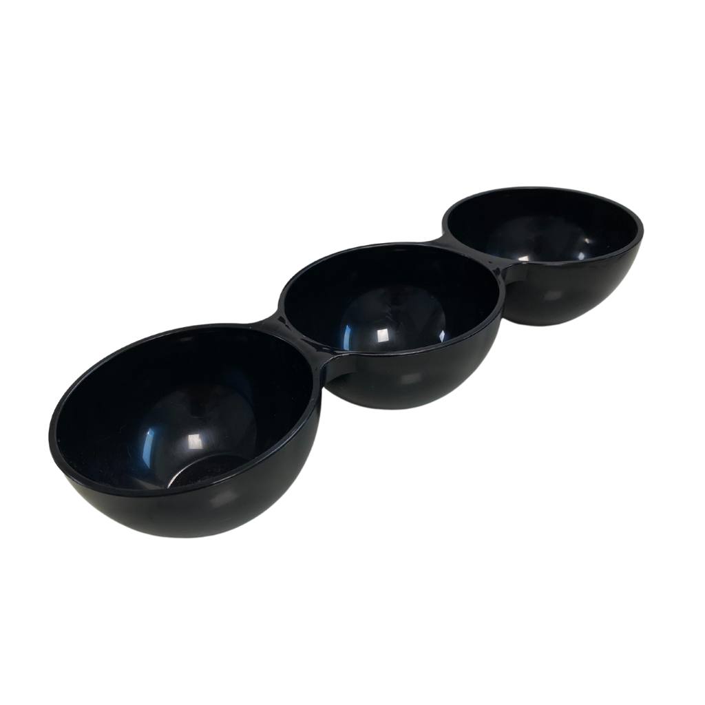 Platos redondos –negro