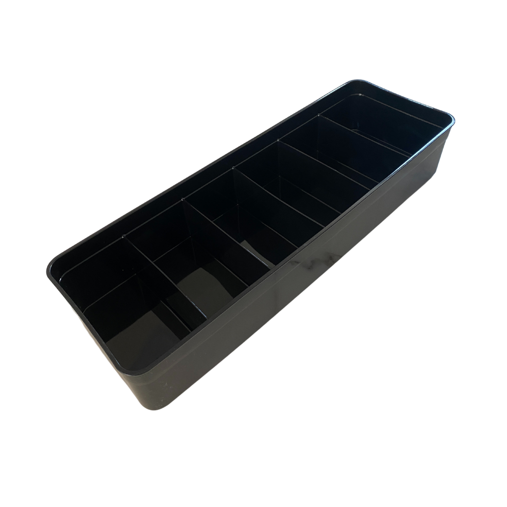 Organizador largo con divisiones GDE –negro