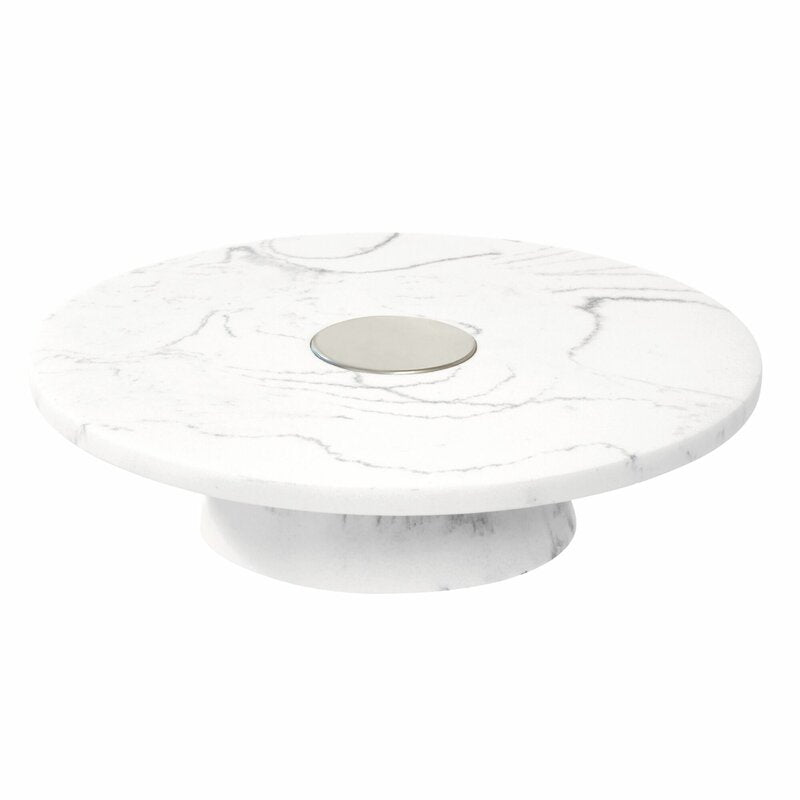 Bandeja para accesorios en mármol blanco