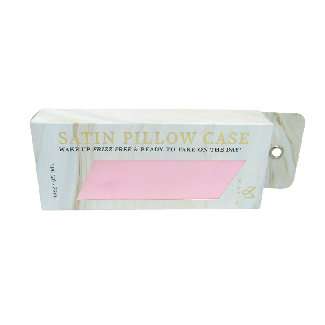 Satin Pillowcase- Pink