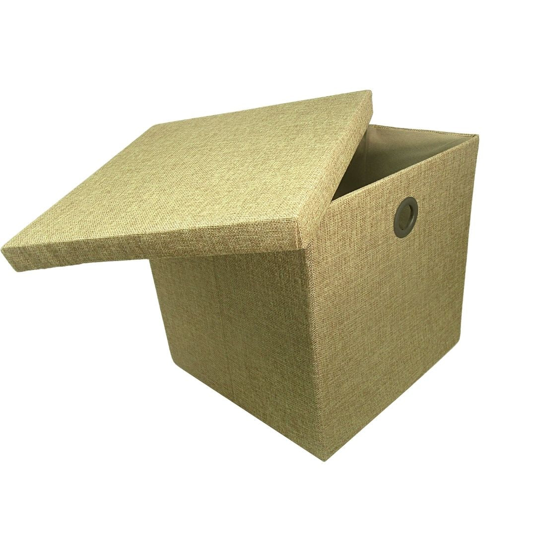 Caja klau beige grande