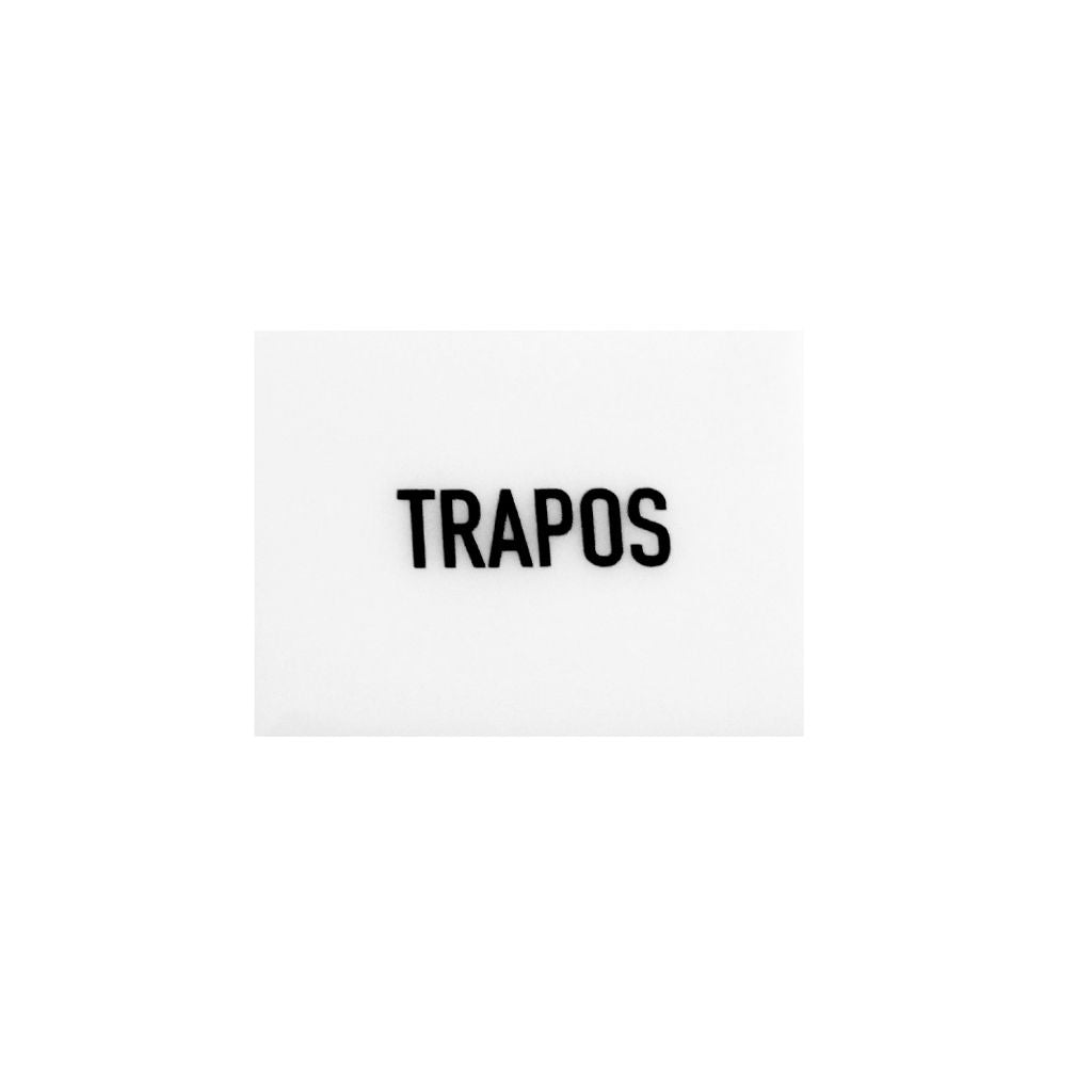 White acrylic tag