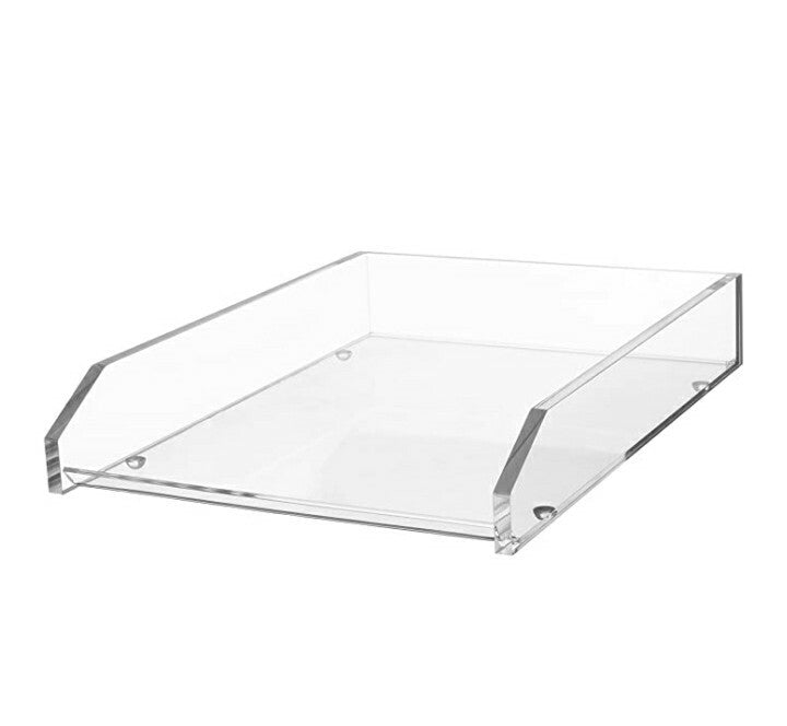 Acrylic organizer letter size sheets