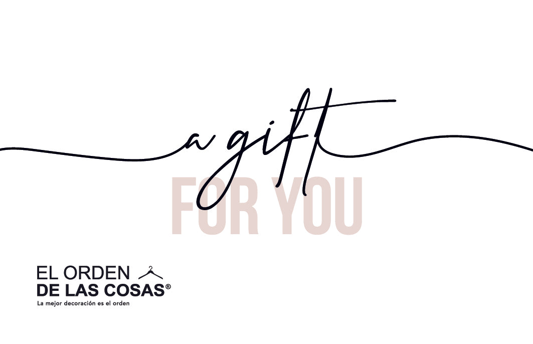 Tarjeta de Regalo El Orden de las Cosas