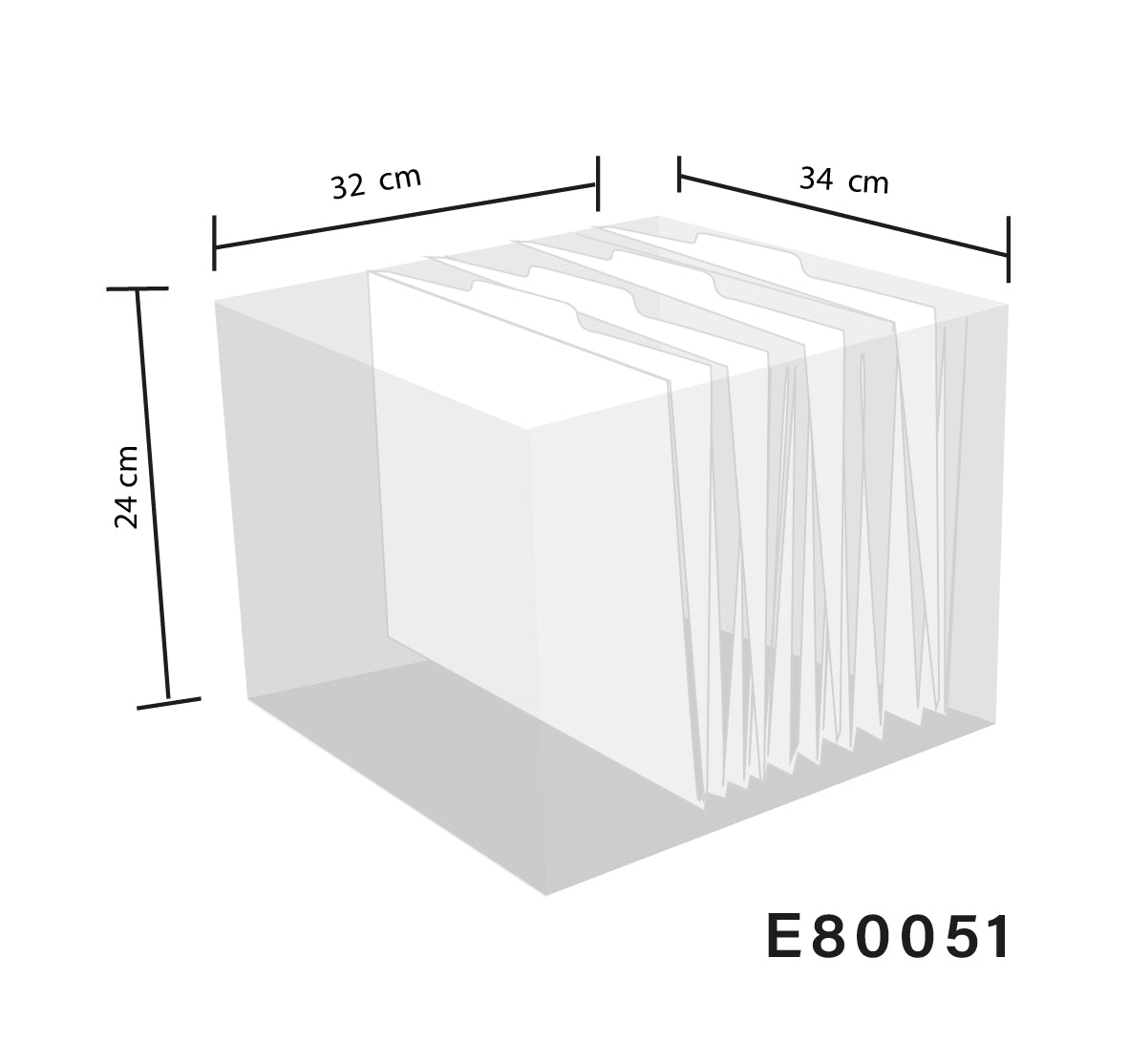 Archivero de acrílico EODC