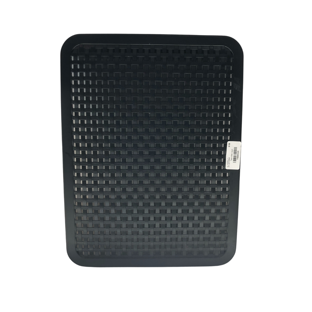 Tapa rattan blanca