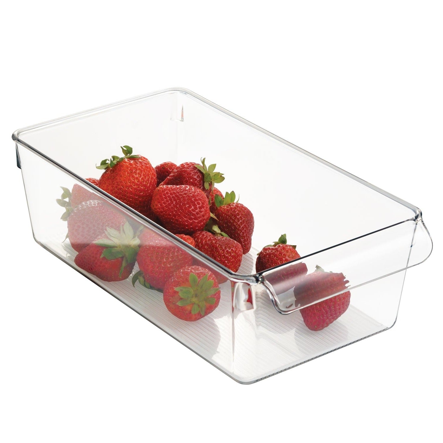 Bandeja rectangular con jaladera