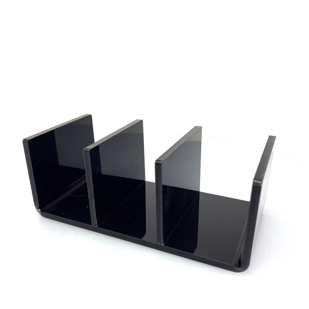 Organizador para carteras y lentes - negro