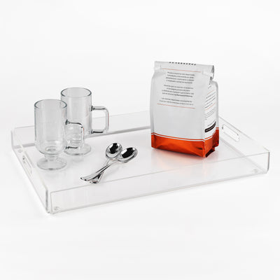 Large tray with handles