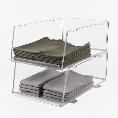 Organizador apilable para servilletas