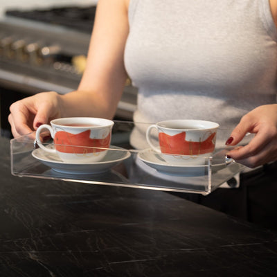 Medium tray with handles