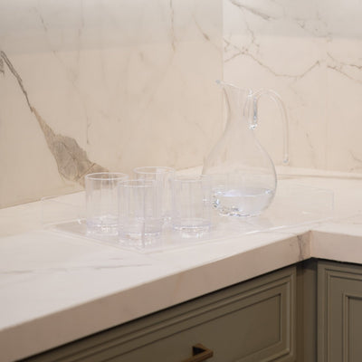 Large tray with handles