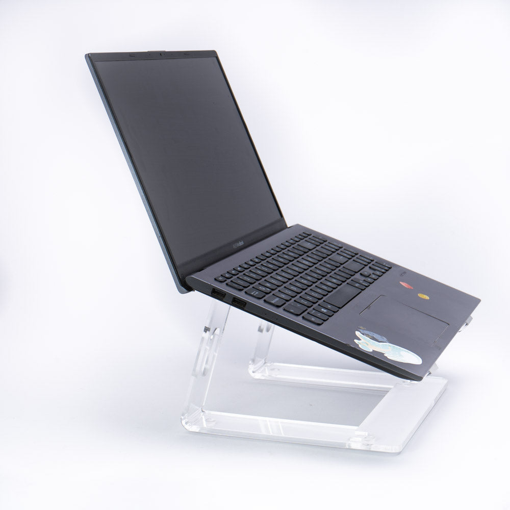 Soporte de acrílico portatil para laptop