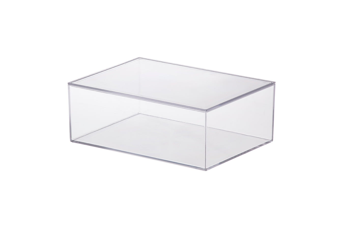 Caja organizadora transparente 22.5x16.5x8.5cm