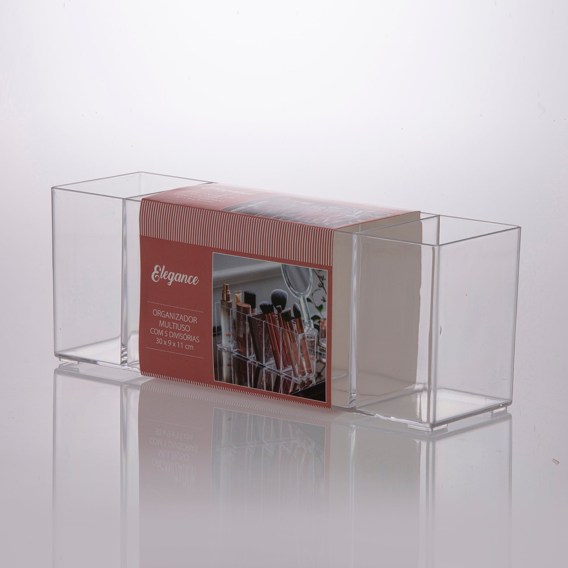 Organizador para vanity con 5 divisiones