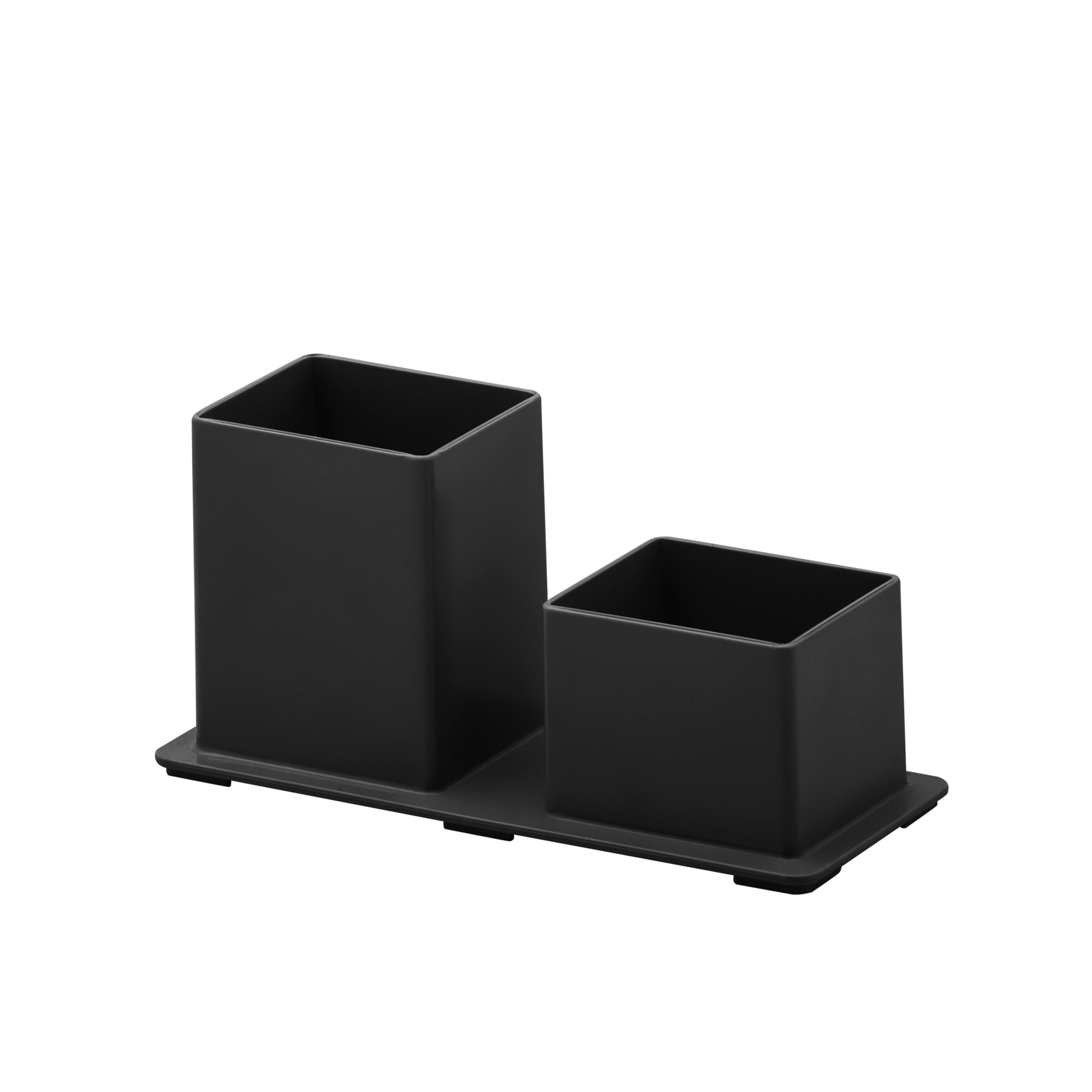 Organizador con 2 compartimientos –negro