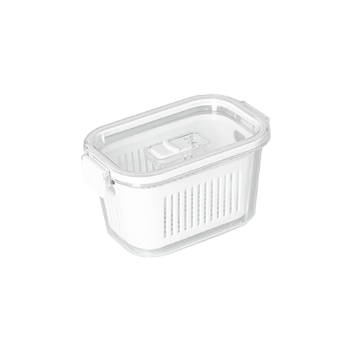 Contenedor Hermético Slim 630 ml -Blanco