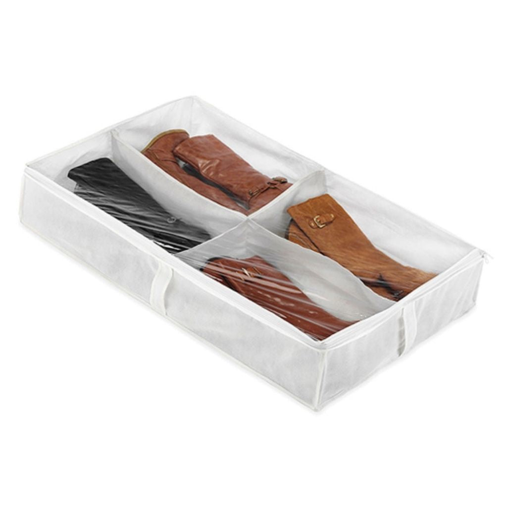 Bolsa de almacenamiento bajo cama para botas