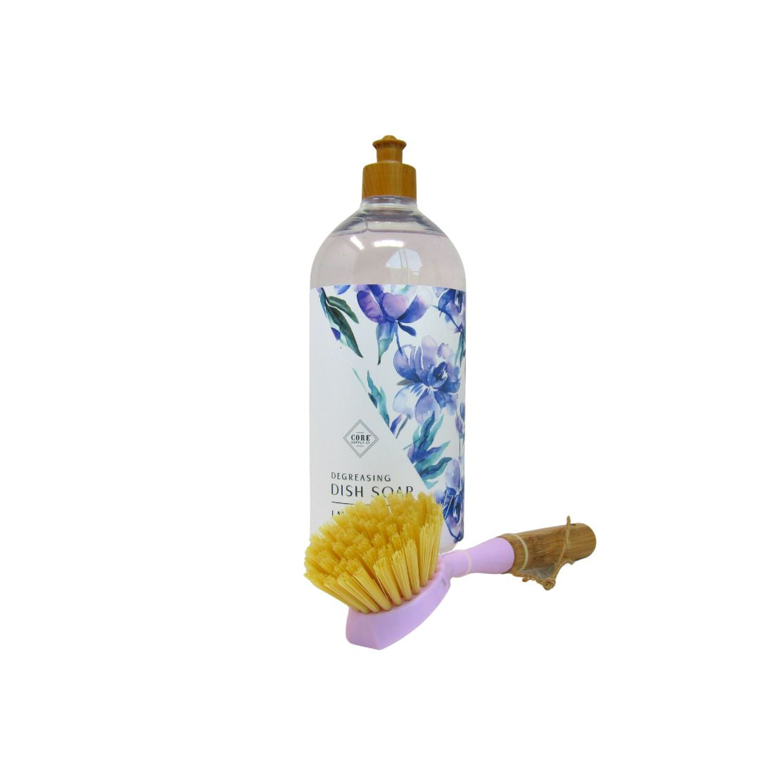 Jabón desengrasante y cepillo –Lavender fields