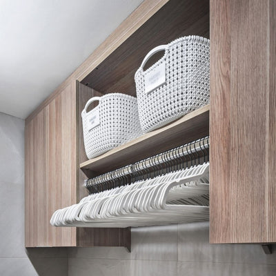 Woven organizer basket