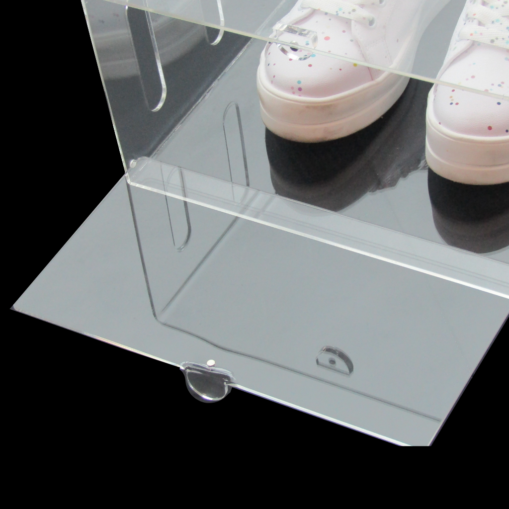 Caja de zapato transparente