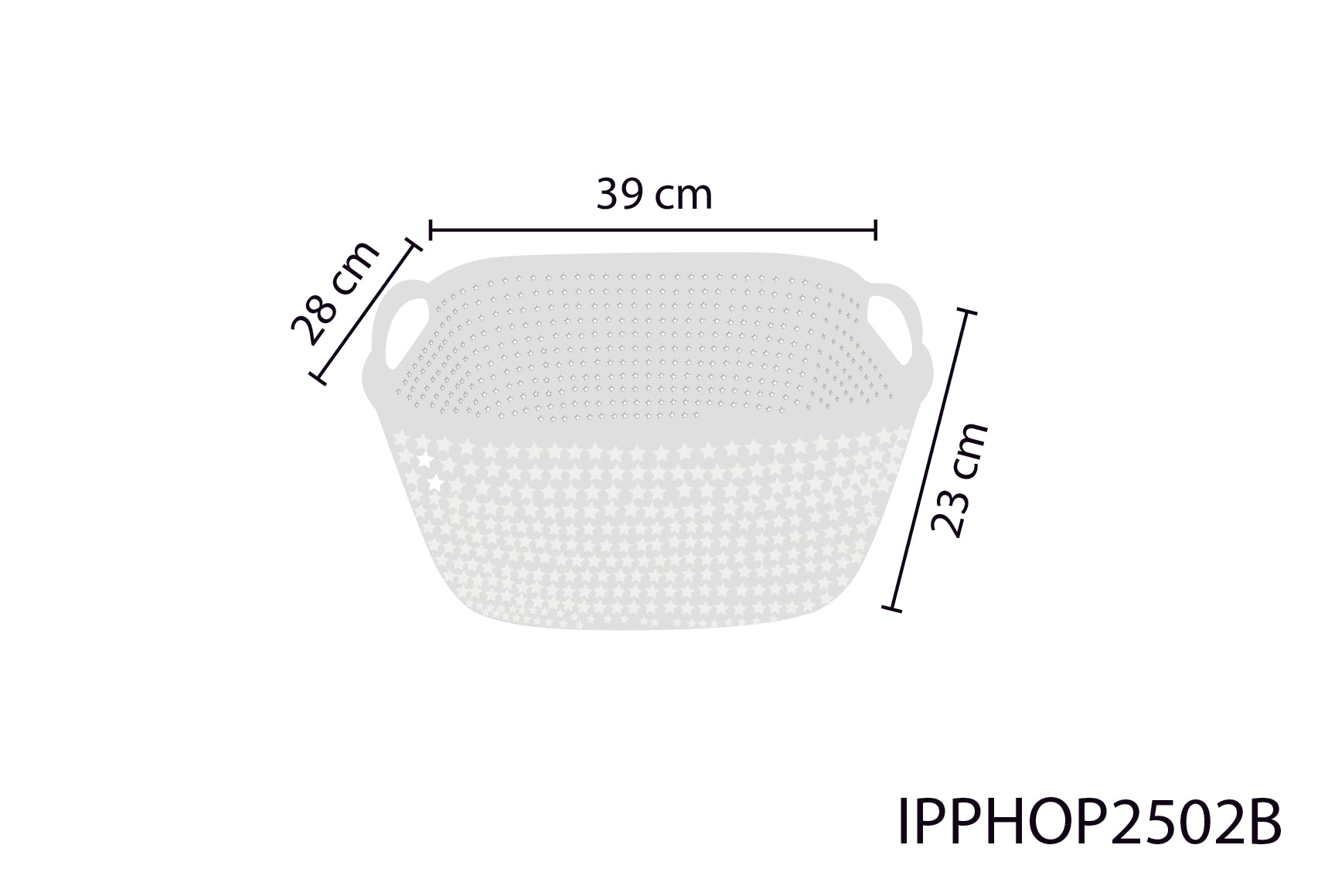 Woven organizer basket